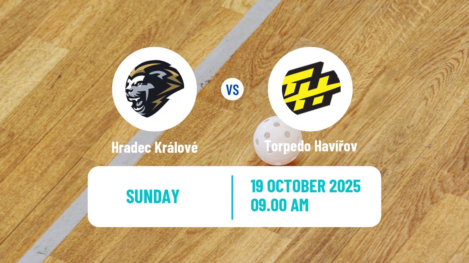 Floorball Czech 1 Liga Floorball Hradec Králové - Torpedo Havířov