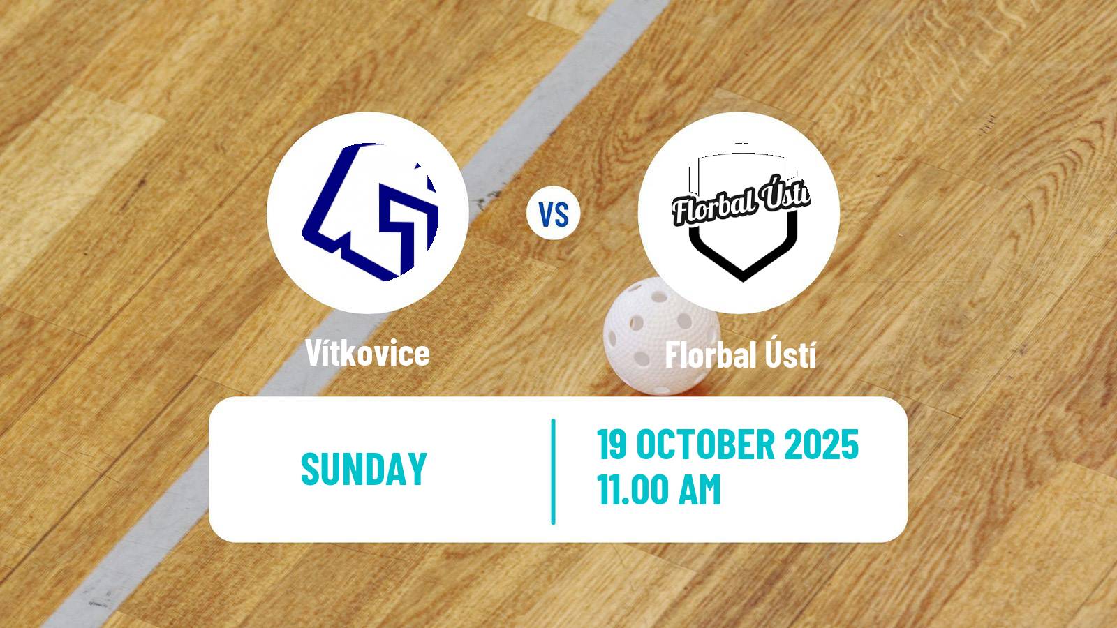 Floorball Czech Superliga Floorball Vítkovice - Florbal Ústí