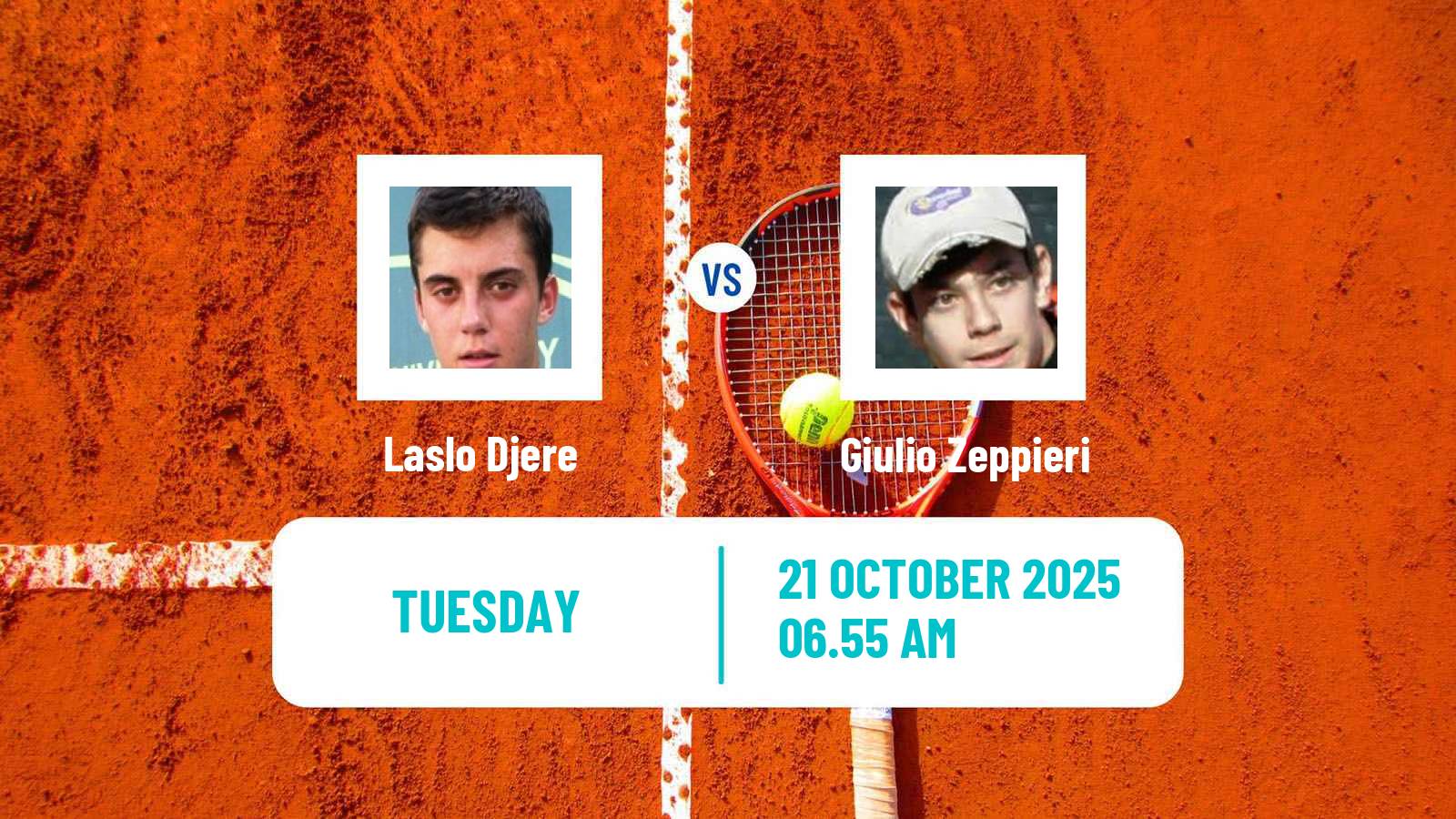 Tennis Brest Challenger Men Laslo Djere - Giulio Zeppieri