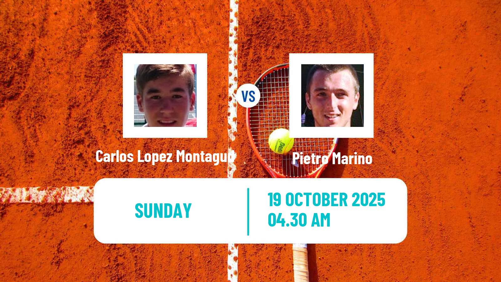 Tennis ITF M15 Castellon Men Carlos Lopez Montagud - Pietro Marino