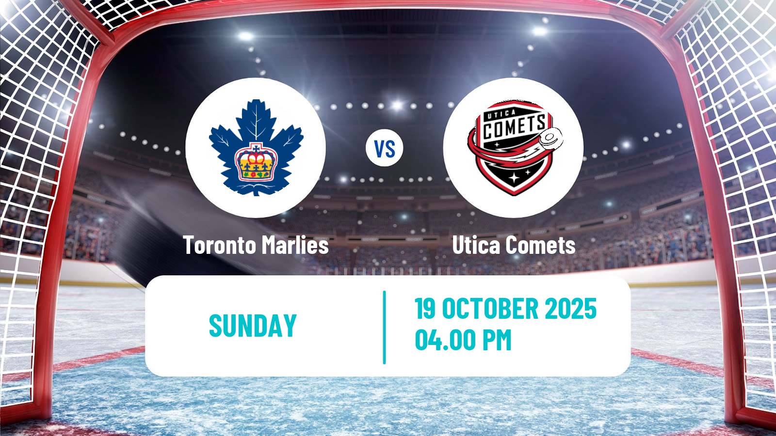 Hockey AHL Toronto Marlies - Utica Comets