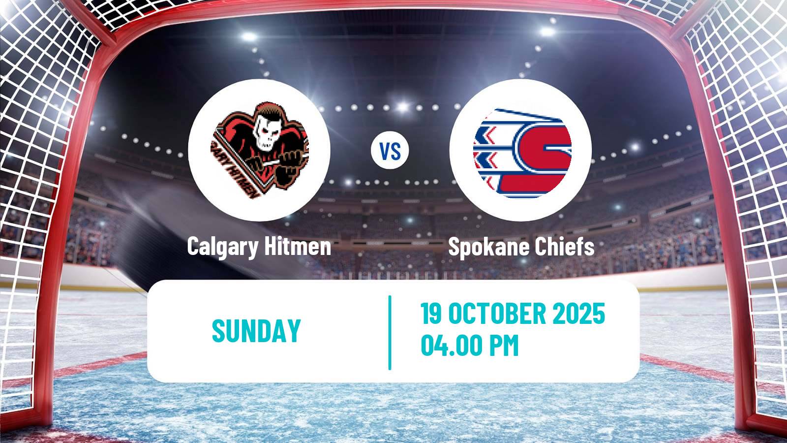 Hockey WHL Calgary Hitmen - Spokane Chiefs
