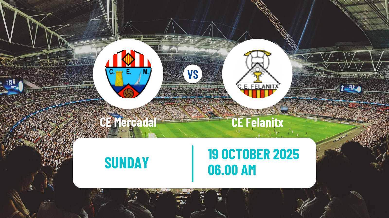 Football Spanish Tercera RFEF - Group 11 Mercadal - Felanitx