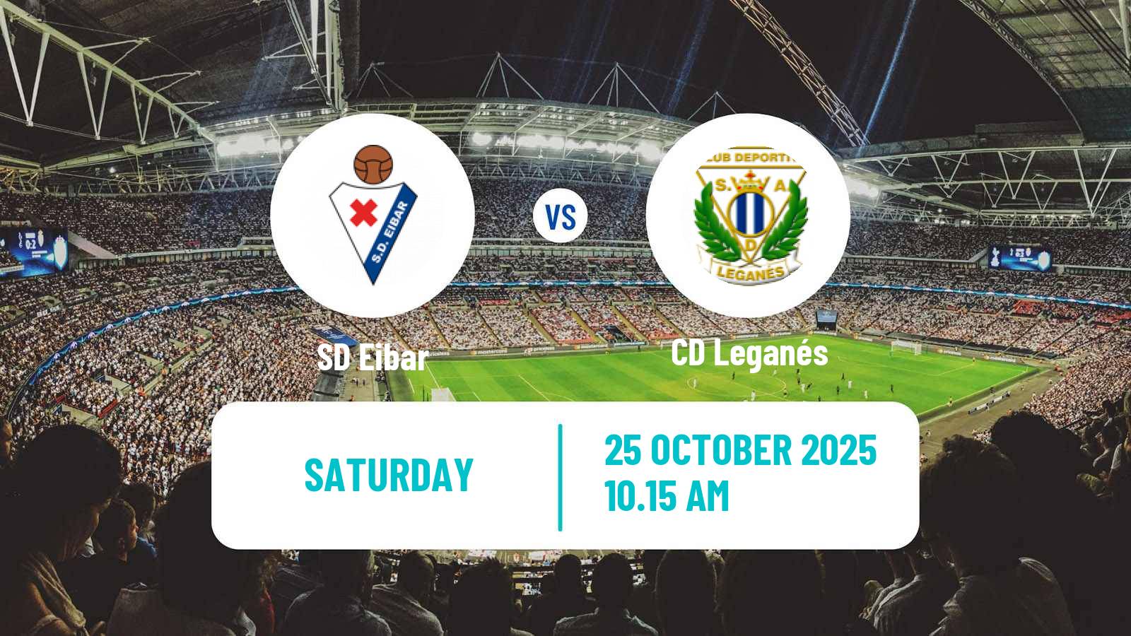 Football Spanish LaLiga2 Eibar - Leganés