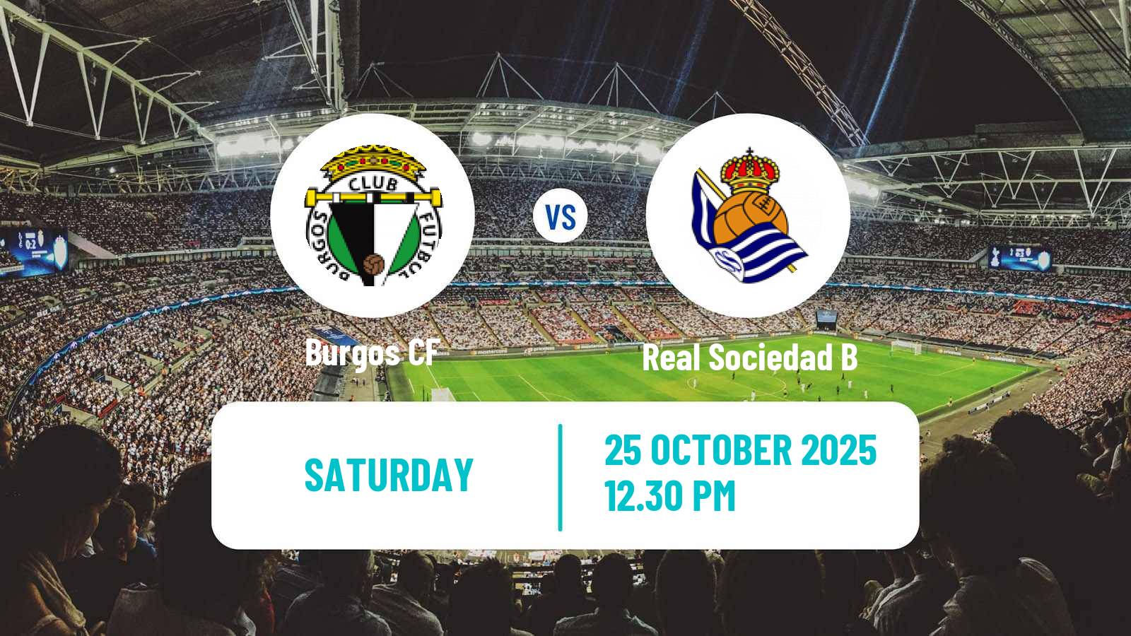 Football Spanish LaLiga2 Burgos - Real Sociedad B