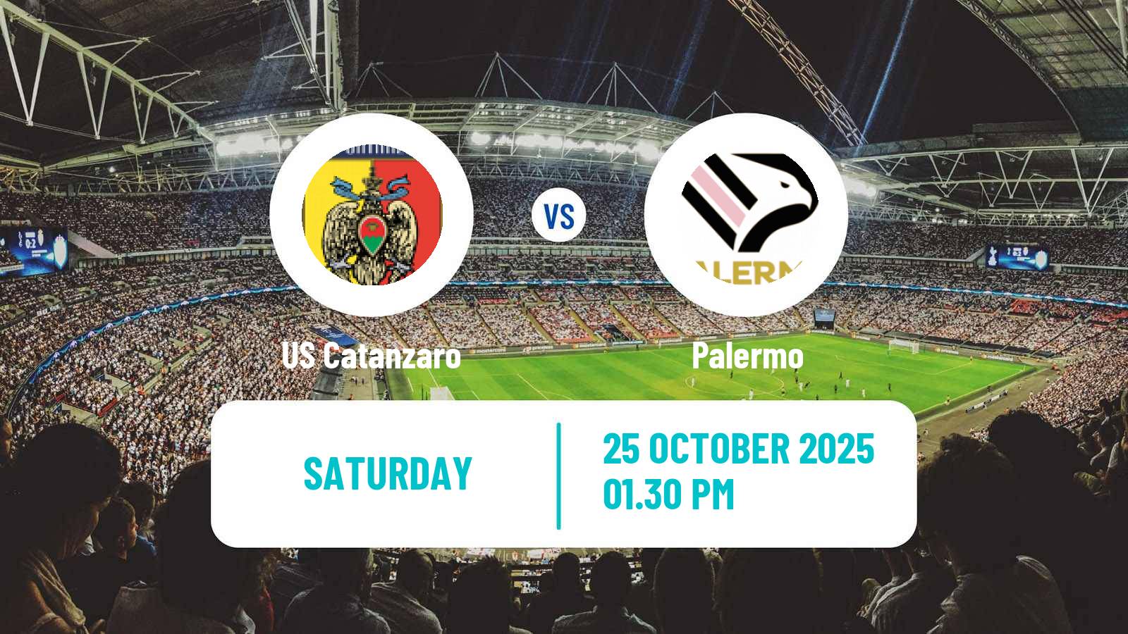 Football Italian Serie B Catanzaro - Palermo