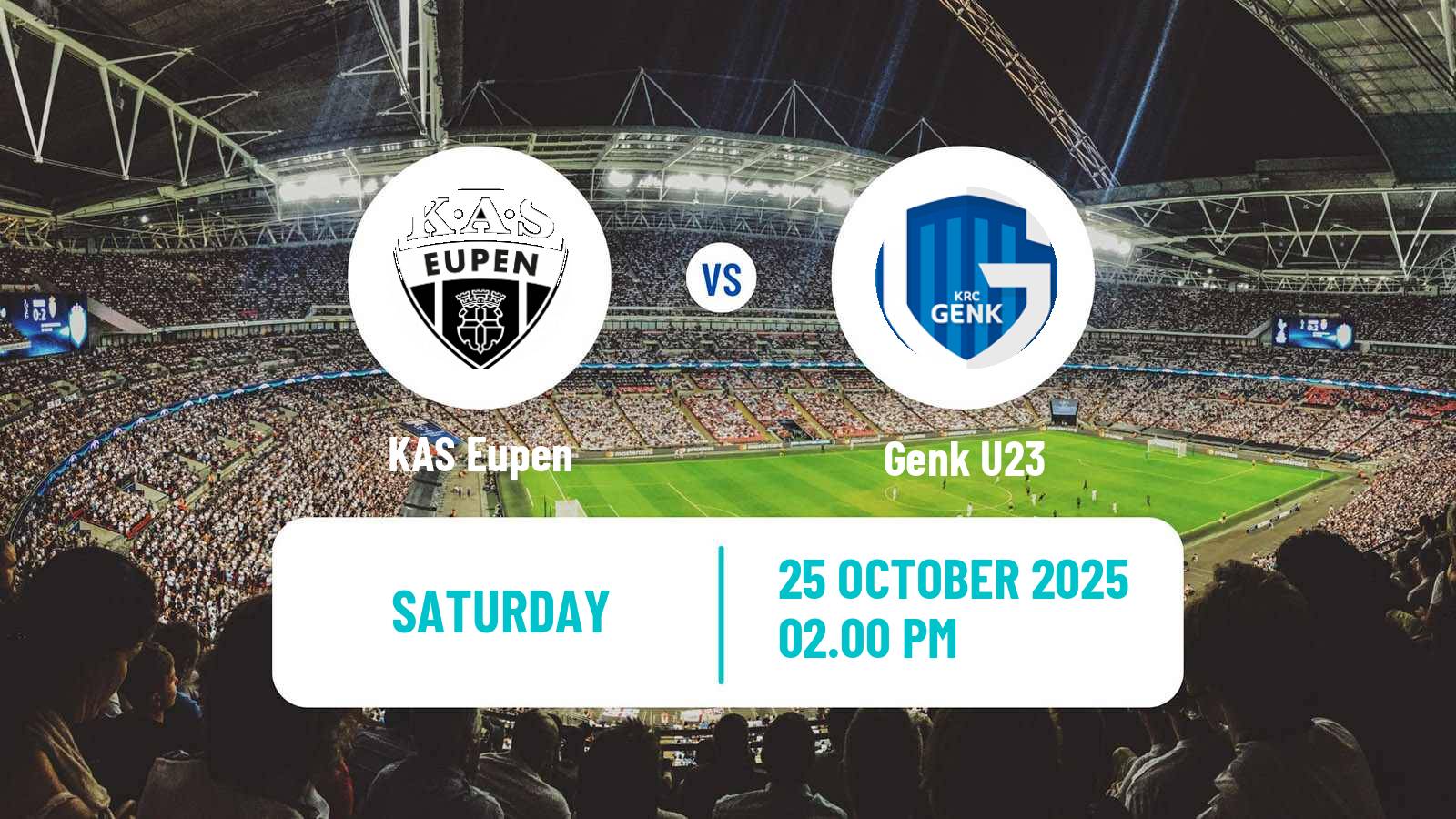 Football Belgian Сhallenger Pro League Eupen - Genk U23