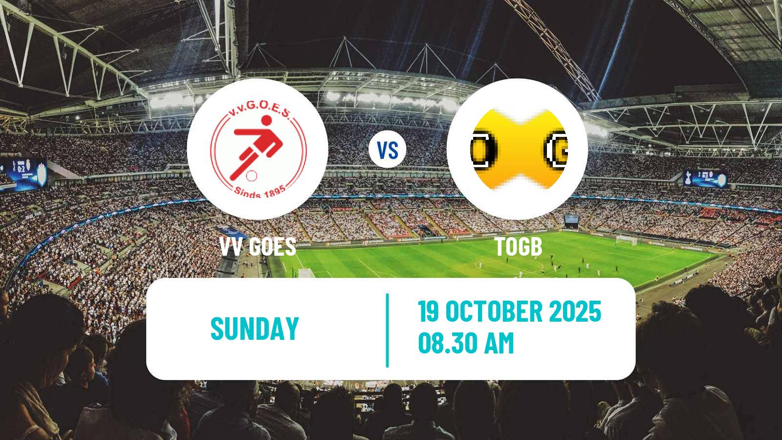 Football Dutch Derde Divisie GOES - TOGB