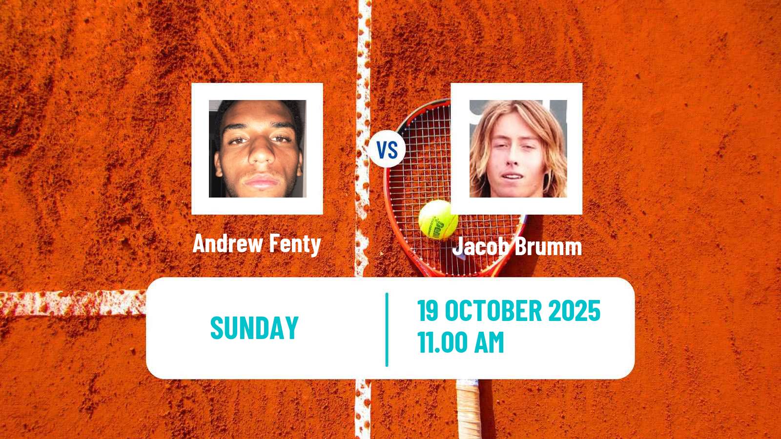 Tennis Sioux Falls Challenger Men Andrew Fenty - Jacob Brumm