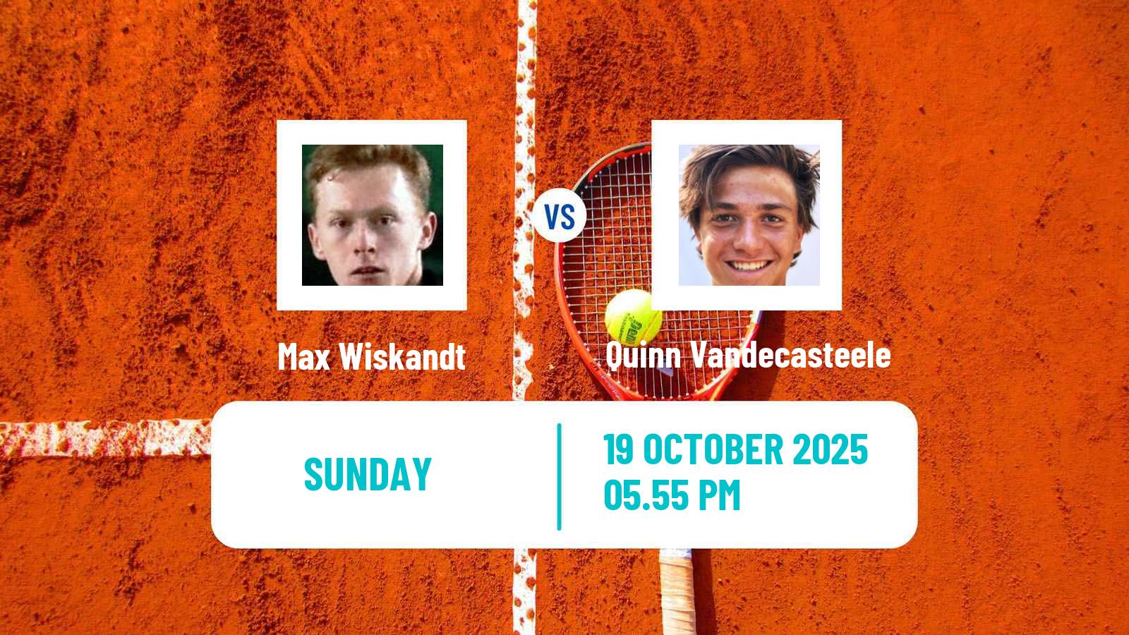 Tennis Sioux Falls Challenger Men Max Wiskandt - Quinn Vandecasteele