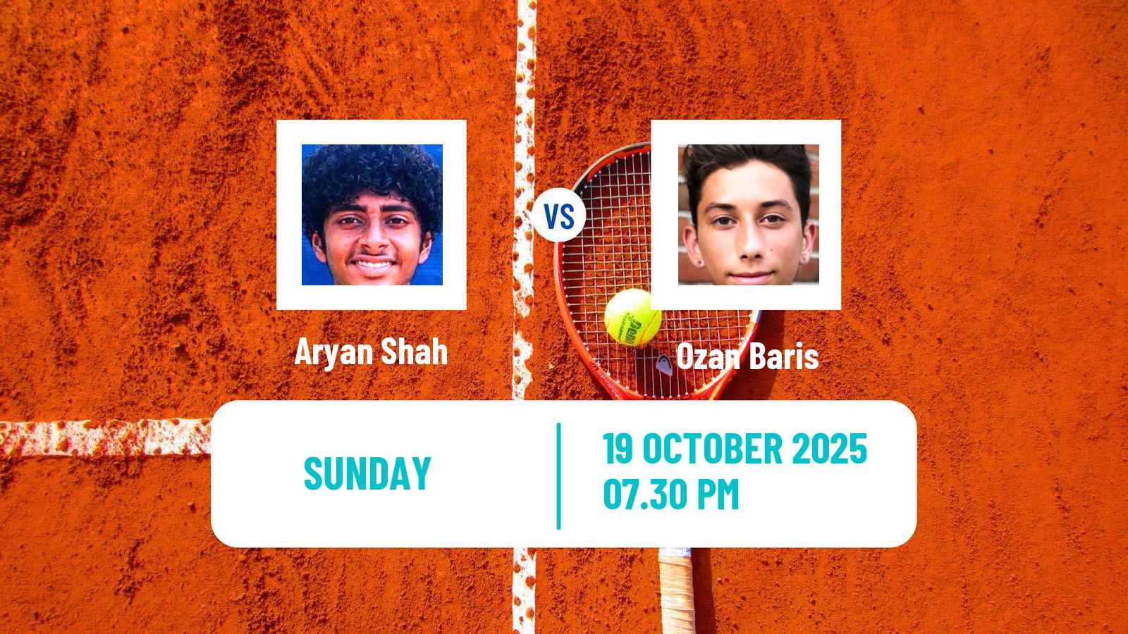 Tennis Sioux Falls Challenger Men Aryan Shah - Ozan Baris
