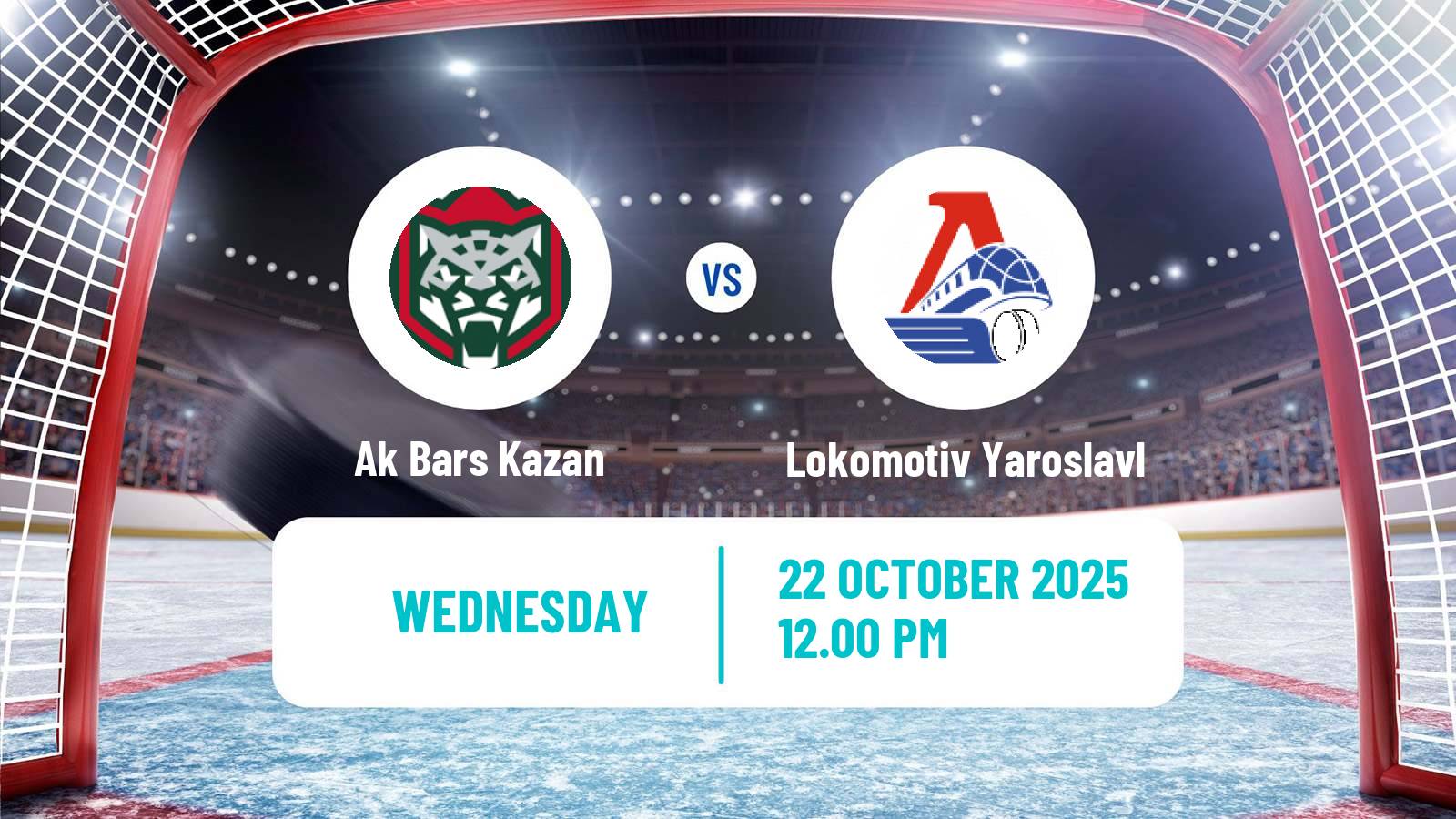 Hockey KHL Ak Bars Kazan - Lokomotiv Yaroslavl