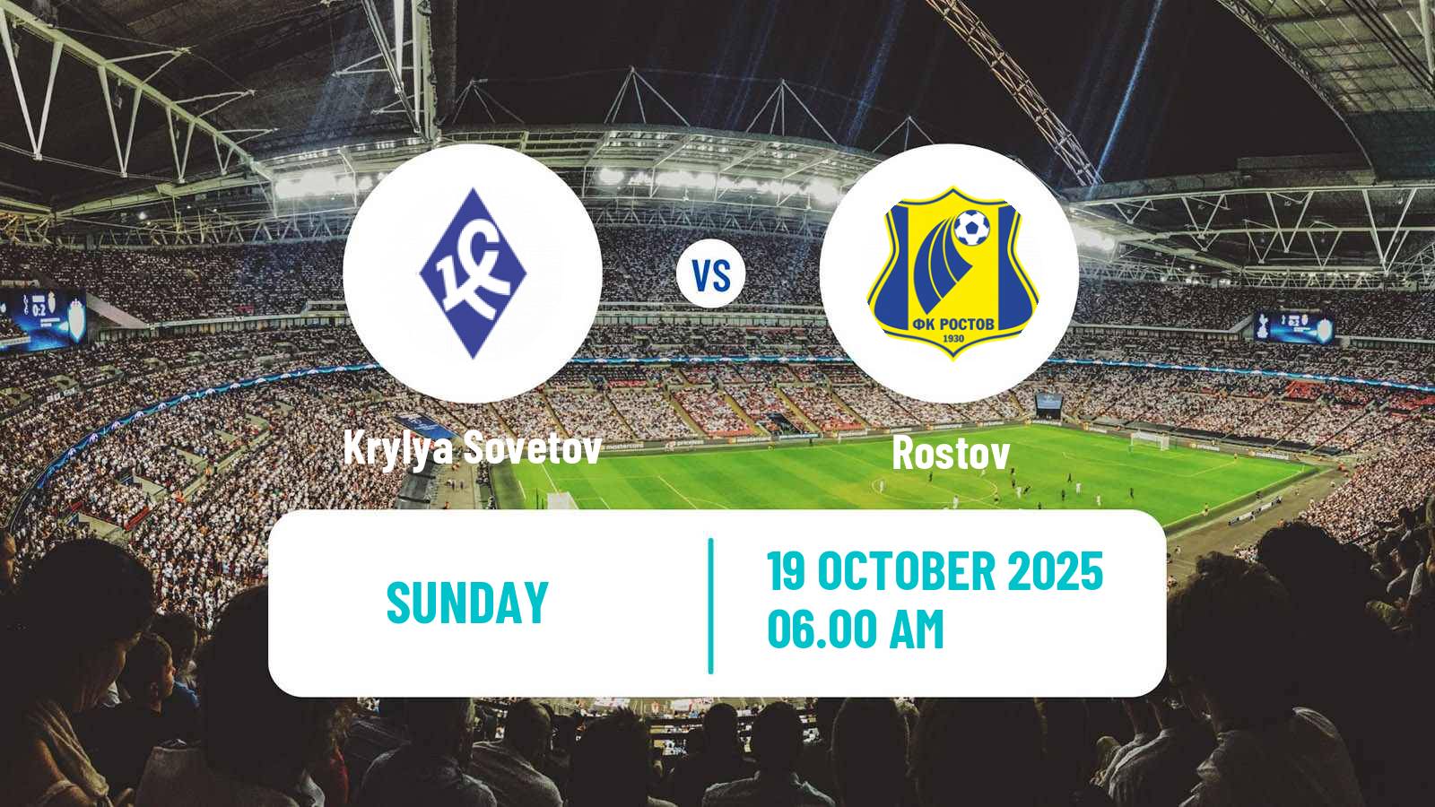 Football Russian Supreme Division Women Krylya Sovetov - Rostov