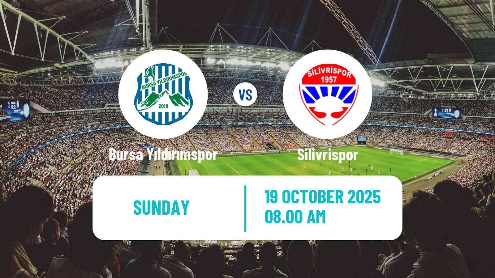Football Turkish 3 Lig Group 1 Bursa Yıldırımspor - Silivrispor