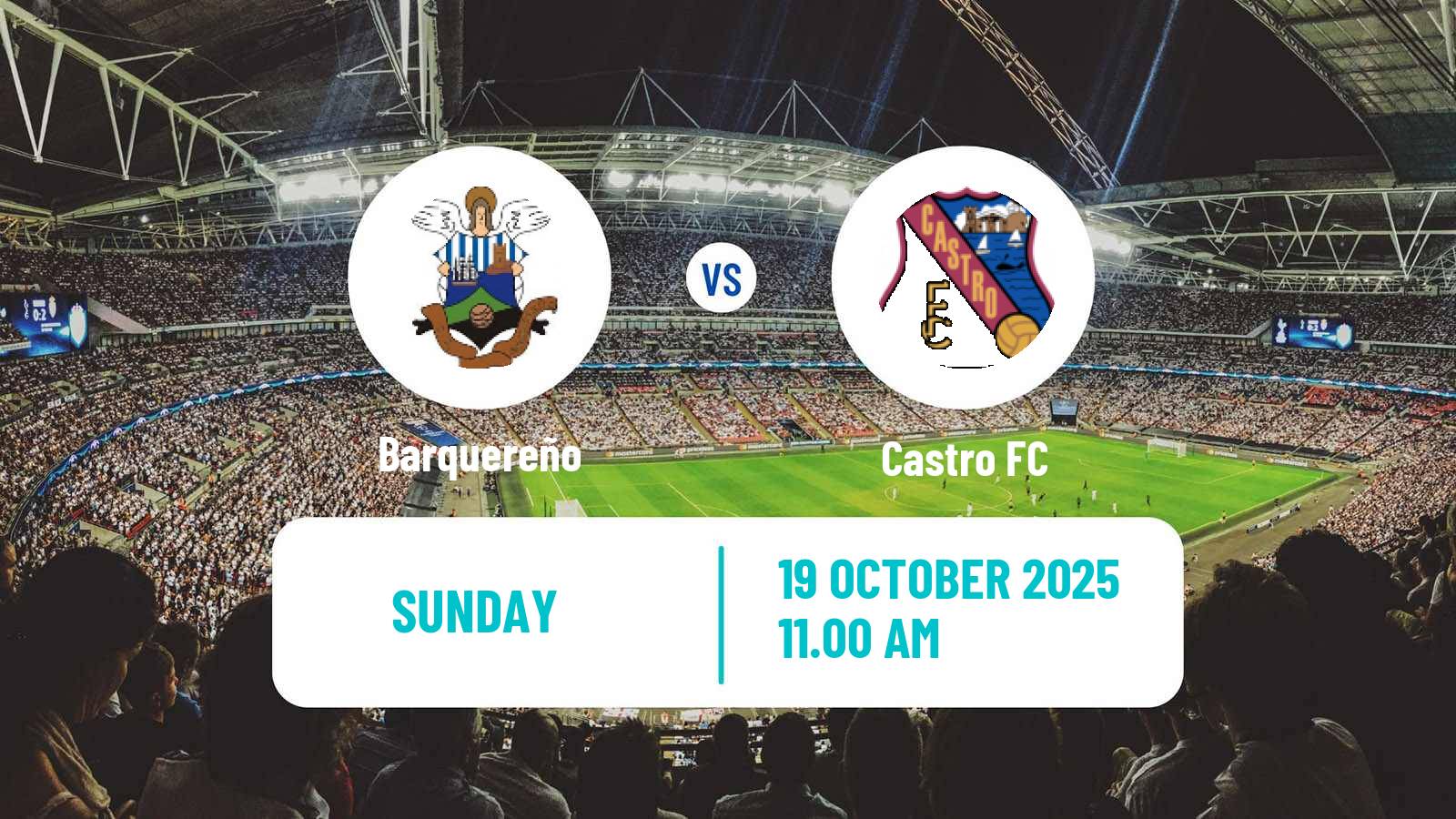 Football Spanish Tercera RFEF - Group 3 Barquereño - Castro