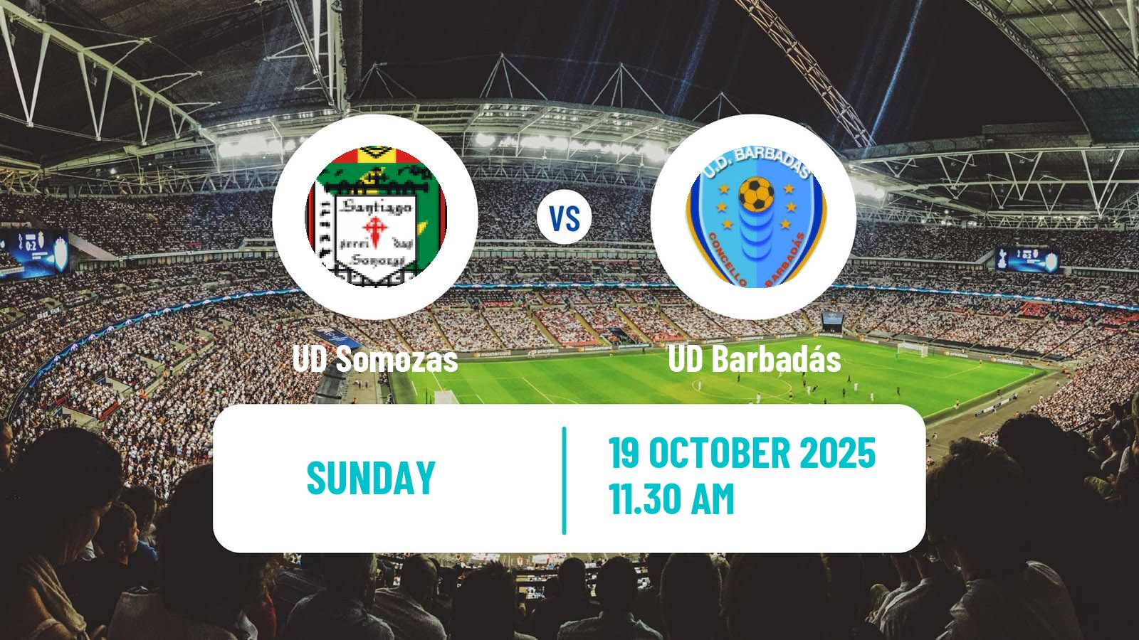 Football Spanish Tercera RFEF - Group 1 Somozas - Barbadás