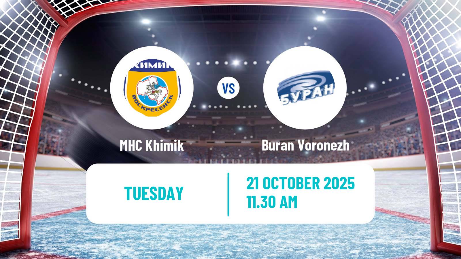 Hockey VHL Khimik - Buran Voronezh
