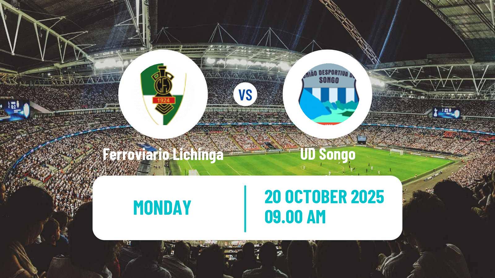 Football Mozambique Moçambola Ferroviario Lichinga - UD Songo