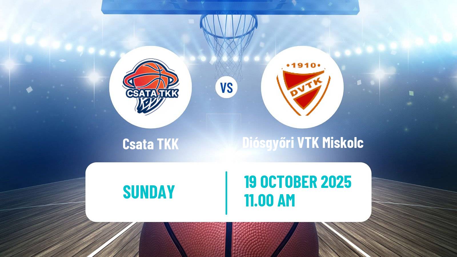 Basketball Hungarian NB I Basketball Women Csata TKK - Diósgyőri VTK Miskolc