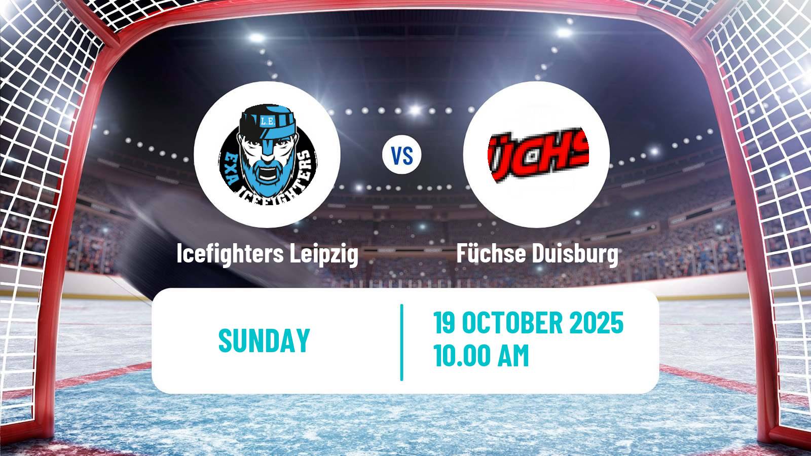 Hockey German Oberliga North Hockey Icefighters Leipzig - Füchse Duisburg