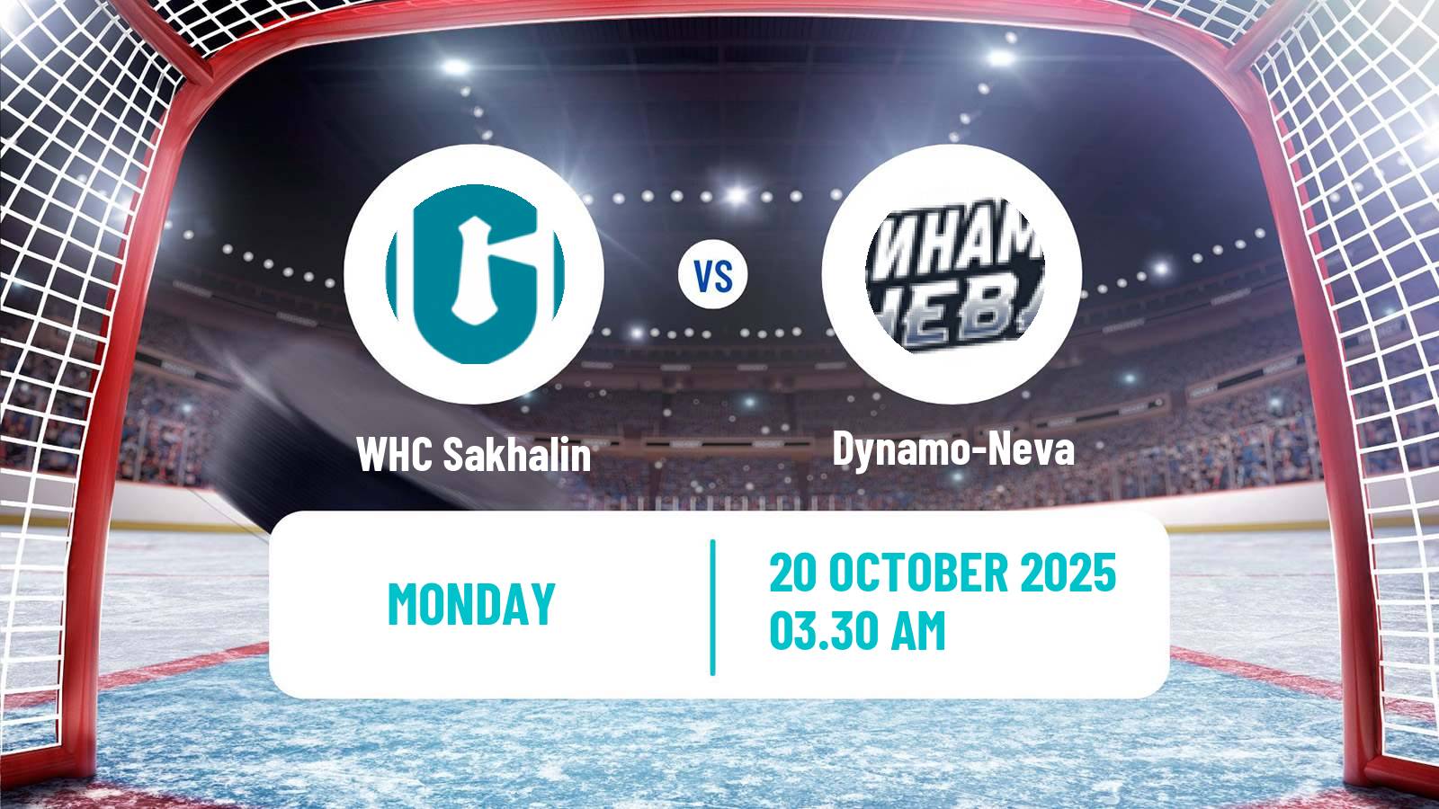 Hockey Russian WHL Sakhalin - Dynamo-Neva