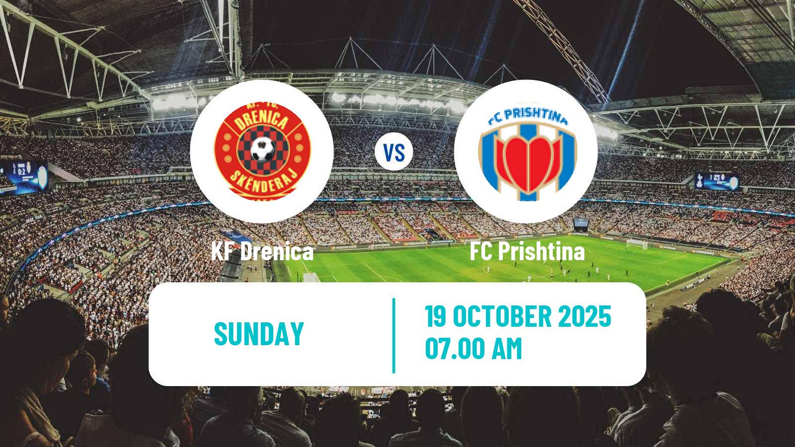 Football Kosovo Superliga Drenica - Prishtina