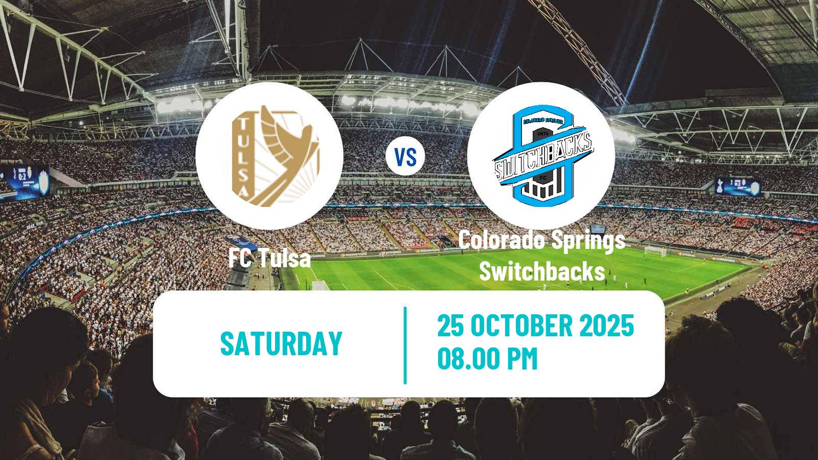 Football USL Championship Tulsa - Colorado Springs Switchbacks Football USL Championship Tulsa - Colorado Springs Switchbacks