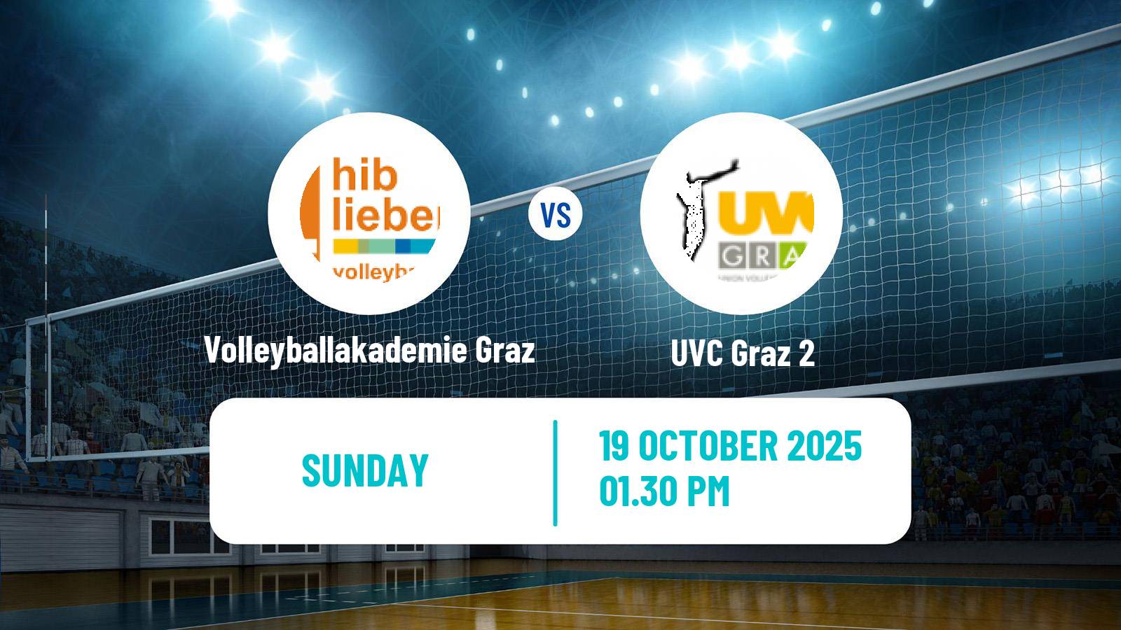 Volleyball Austrian 2 Bundesliga Volleyball Volleyballakademie Graz - UVC Graz 2