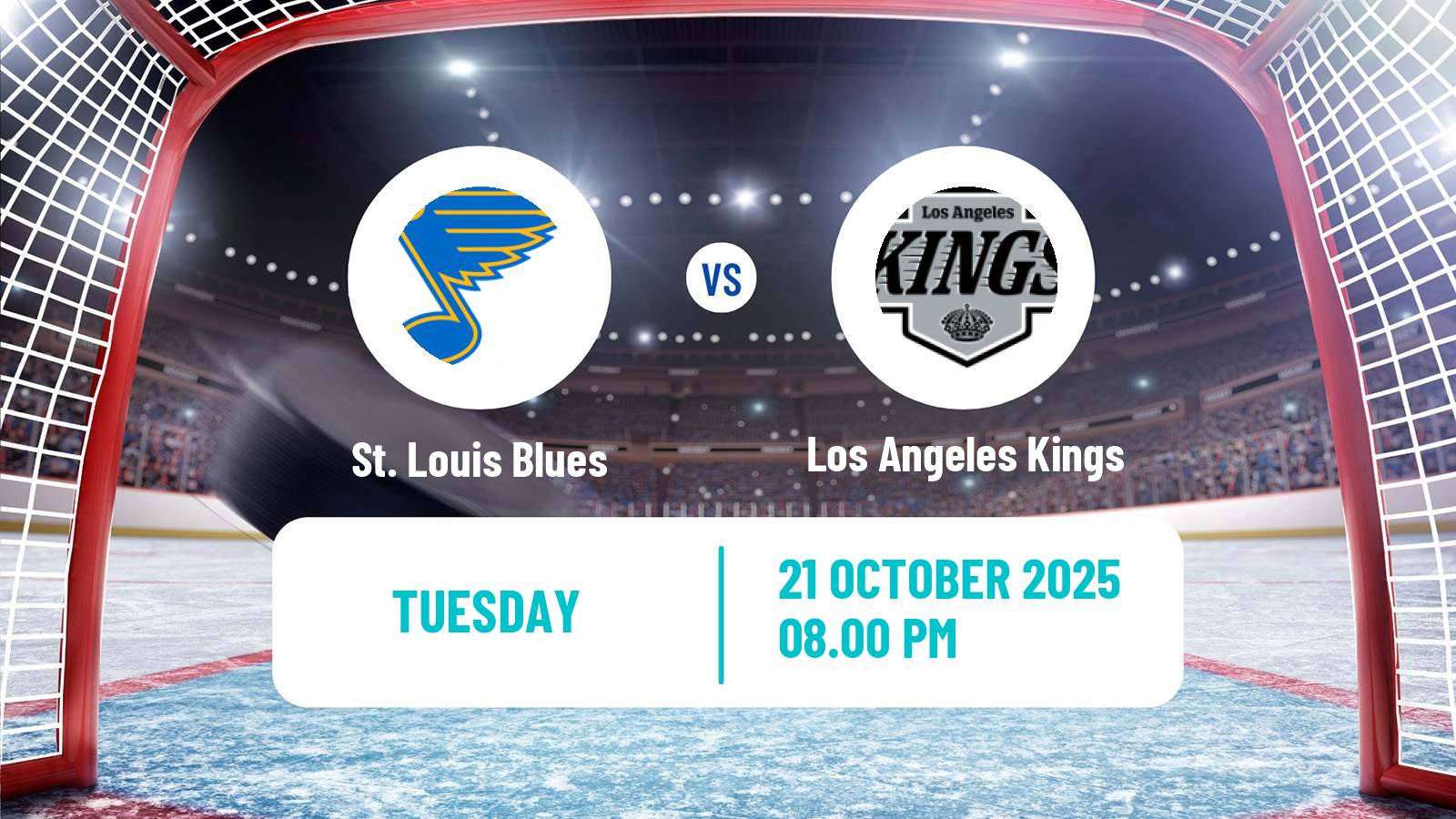 Hockey NHL St. Louis Blues - Los Angeles Kings