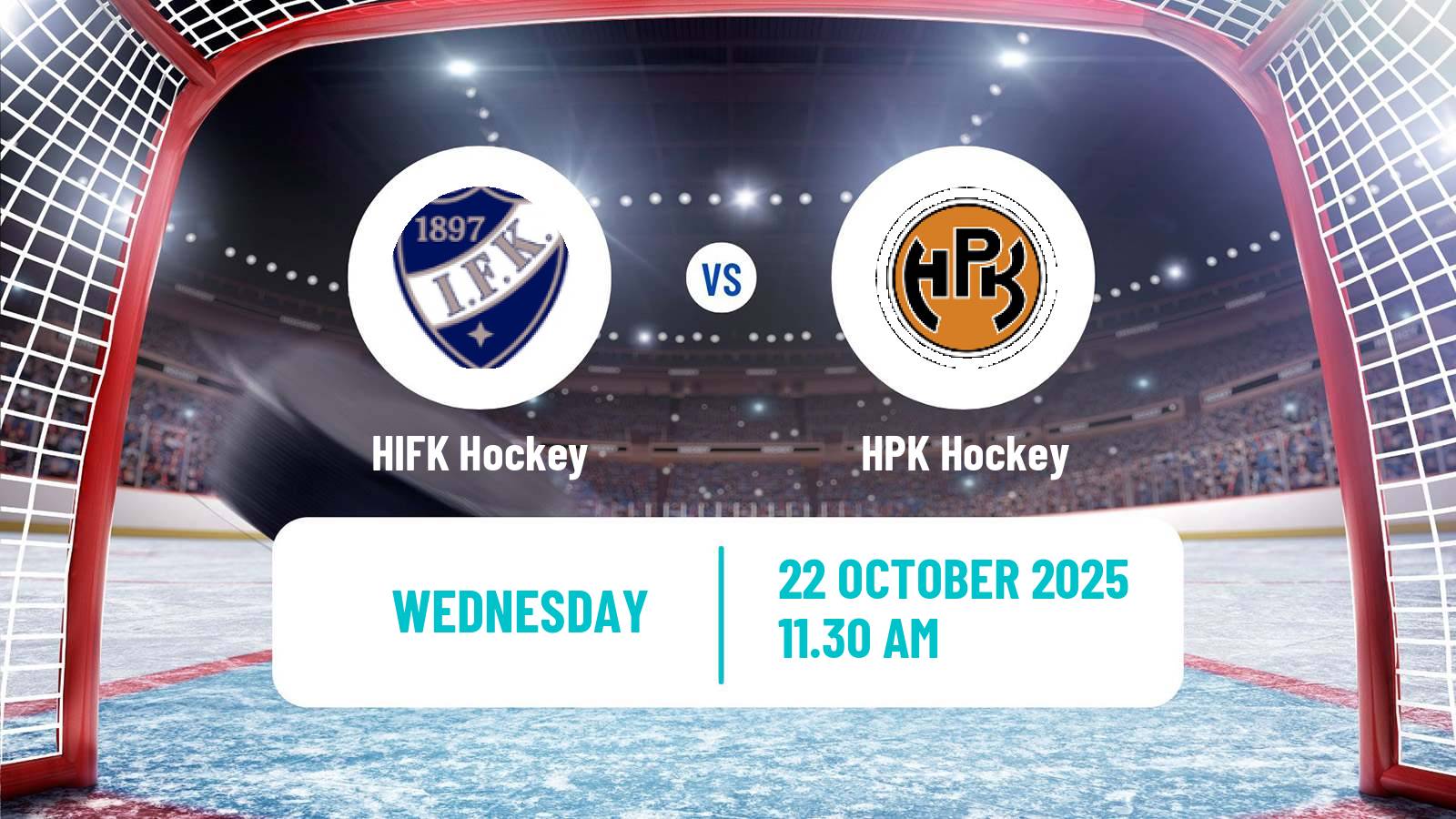 Hockey Finnish SM-liiga HIFK - HPK