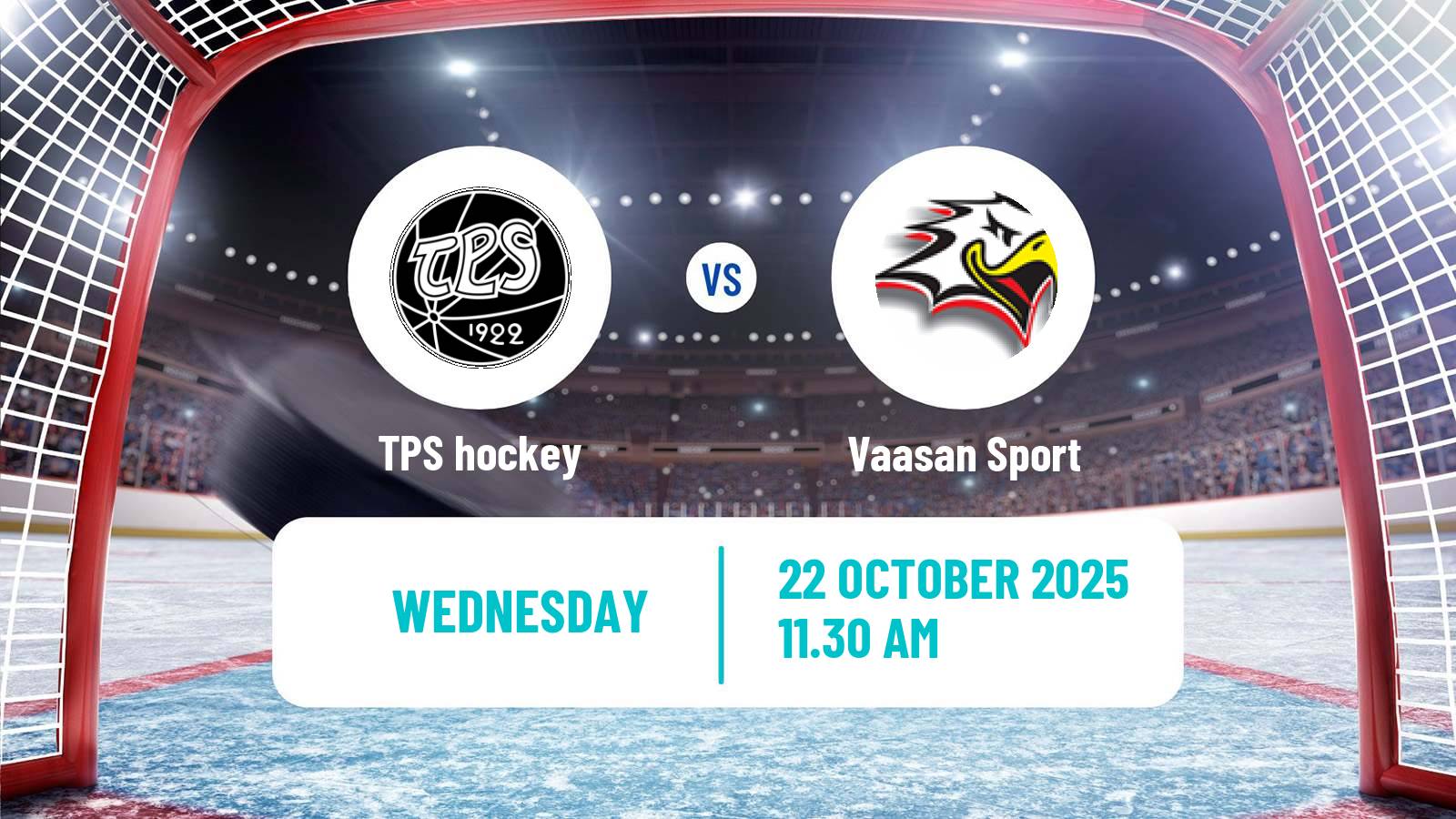 Hockey Finnish SM-liiga TPS - Vaasan Sport