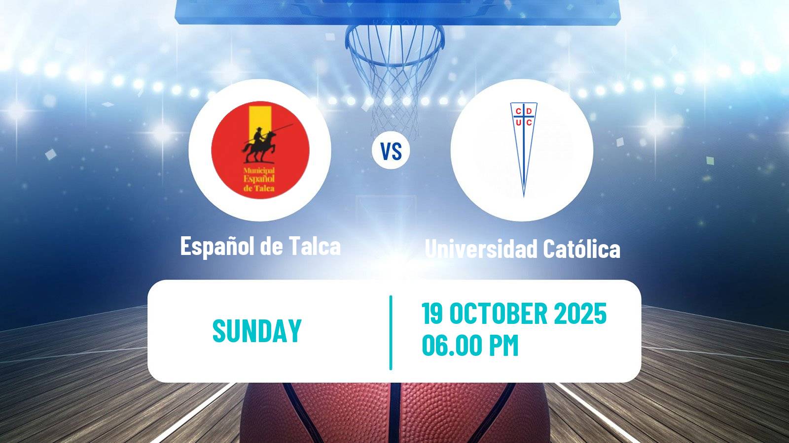 Basketball Chilean LNB Español de Talca - Universidad Católica