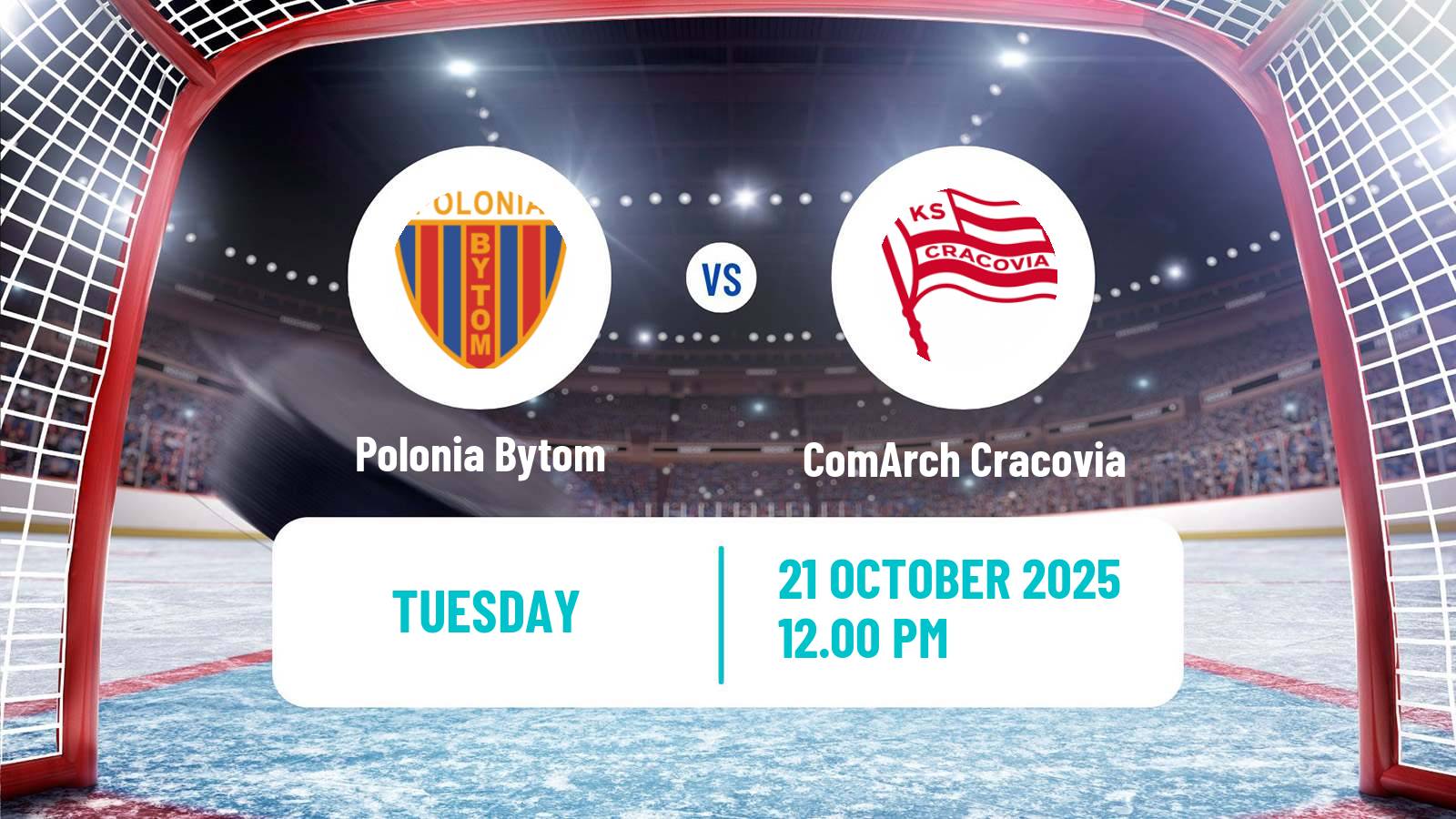 Hockey Polska Liga Hokejowa Polonia Bytom - ComArch Cracovia