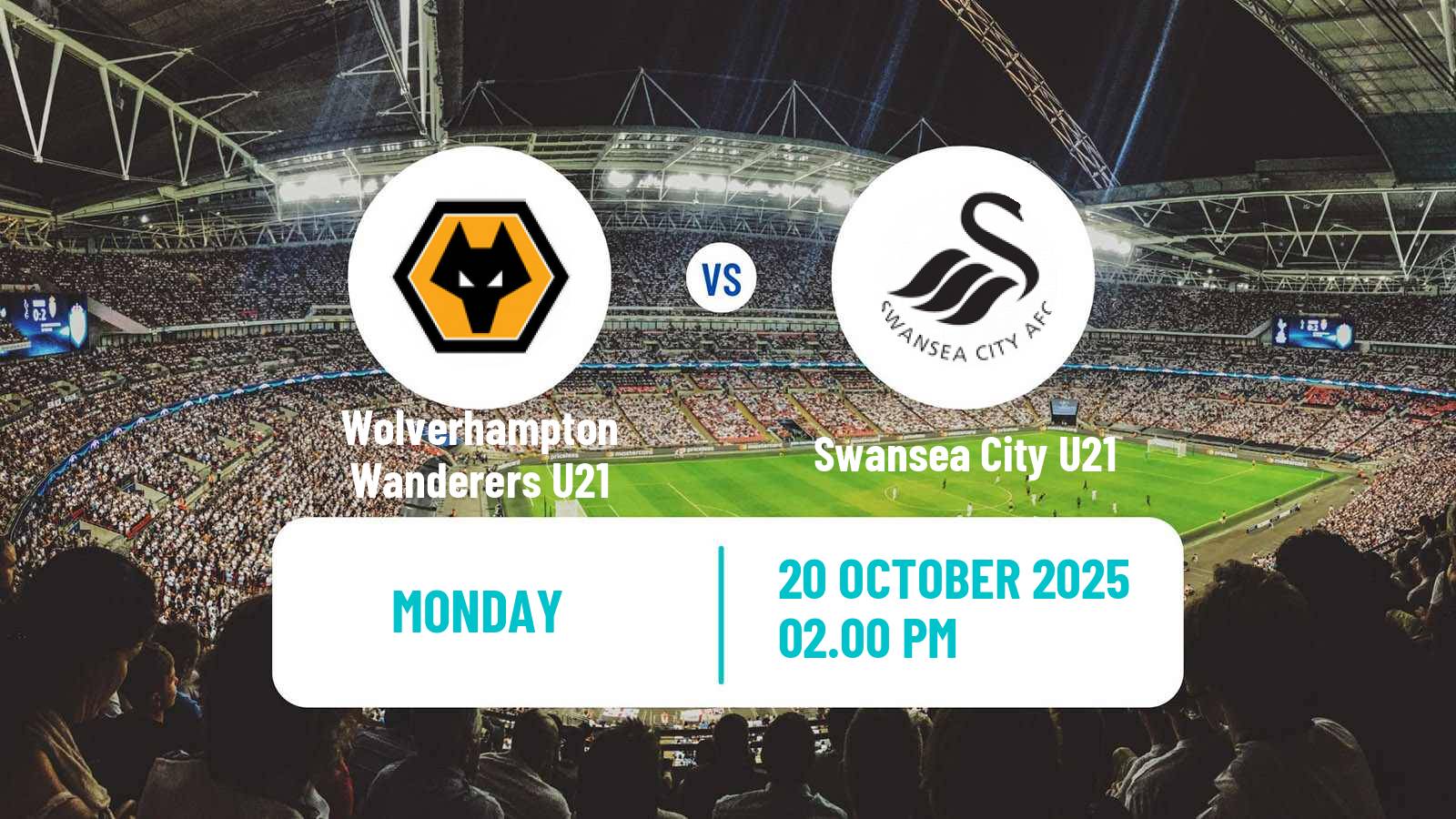 Football English Premier League Cup Wolverhampton Wanderers U21 - Swansea City U21