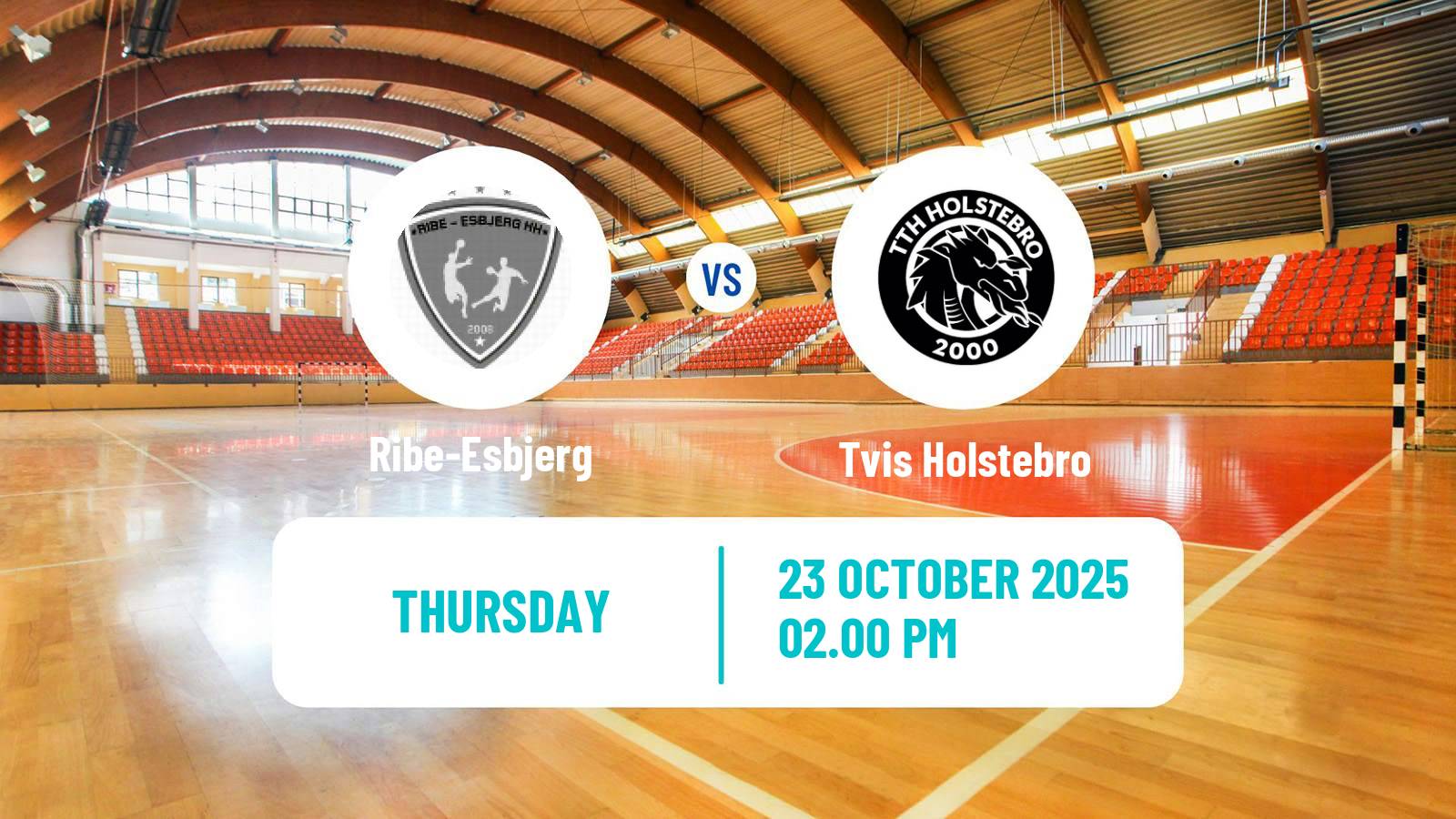 Handball Danish Handbold Ligaen Ribe-Esbjerg - Tvis Holstebro