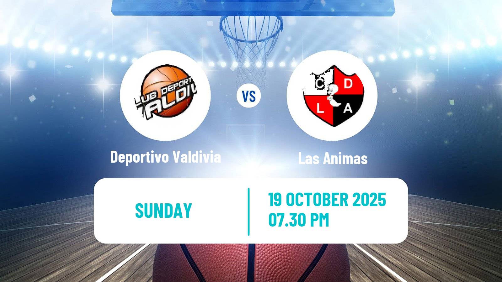 Basketball Chilean LNB Deportivo Valdivia - Las Animas
