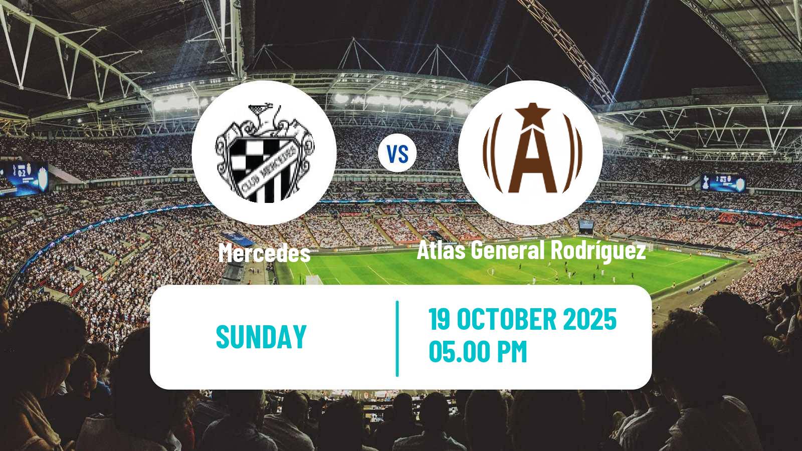 Football Argentinian Primera C Mercedes - Atlas General Rodríguez