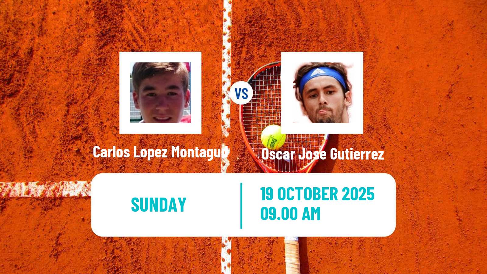 Tennis ITF M15 Castellon Men Carlos Lopez Montagud - Oscar Jose Gutierrez