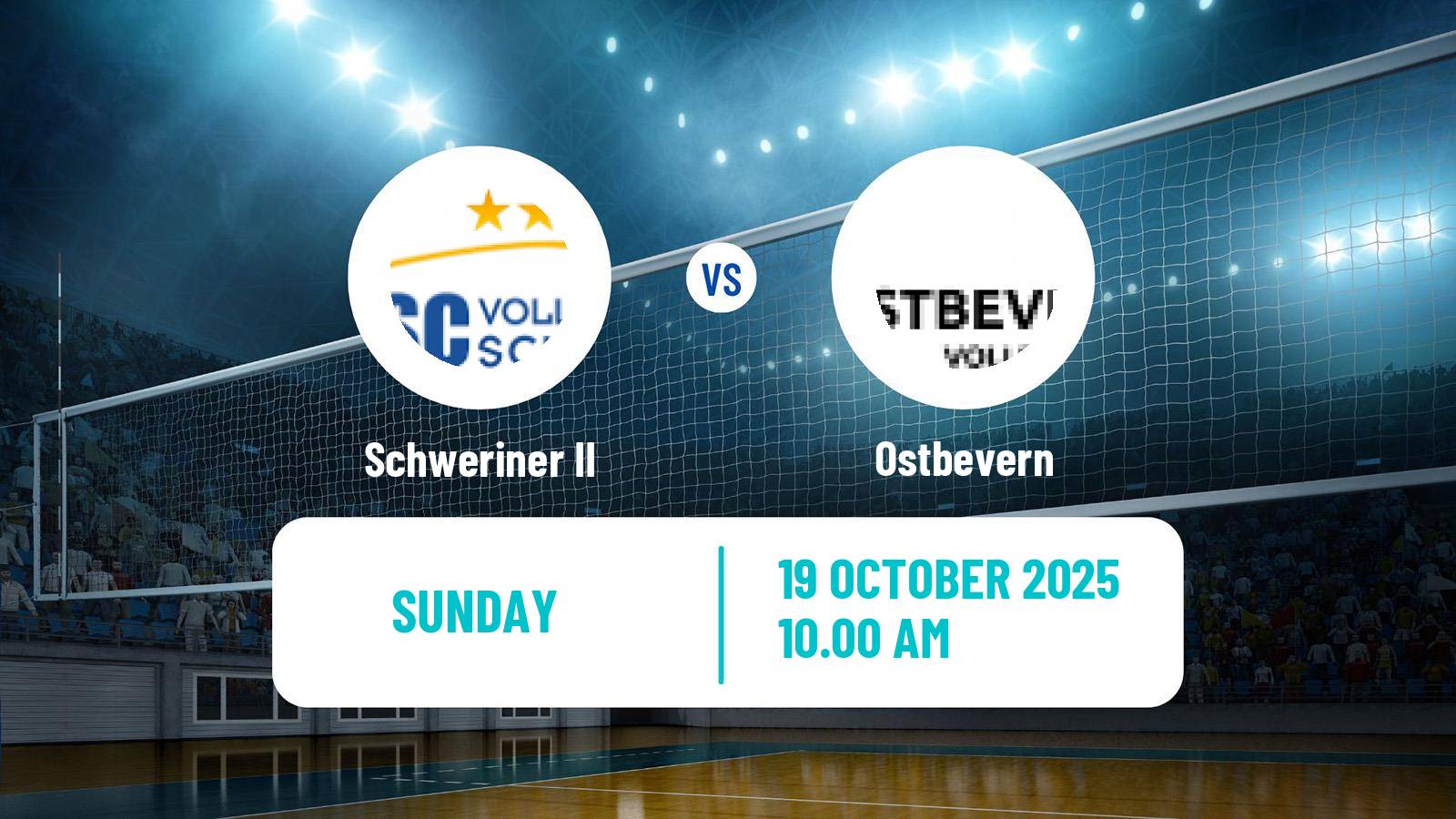 Volleyball German 2 Bundesliga North Volleyball Women Schweriner II - Ostbevern