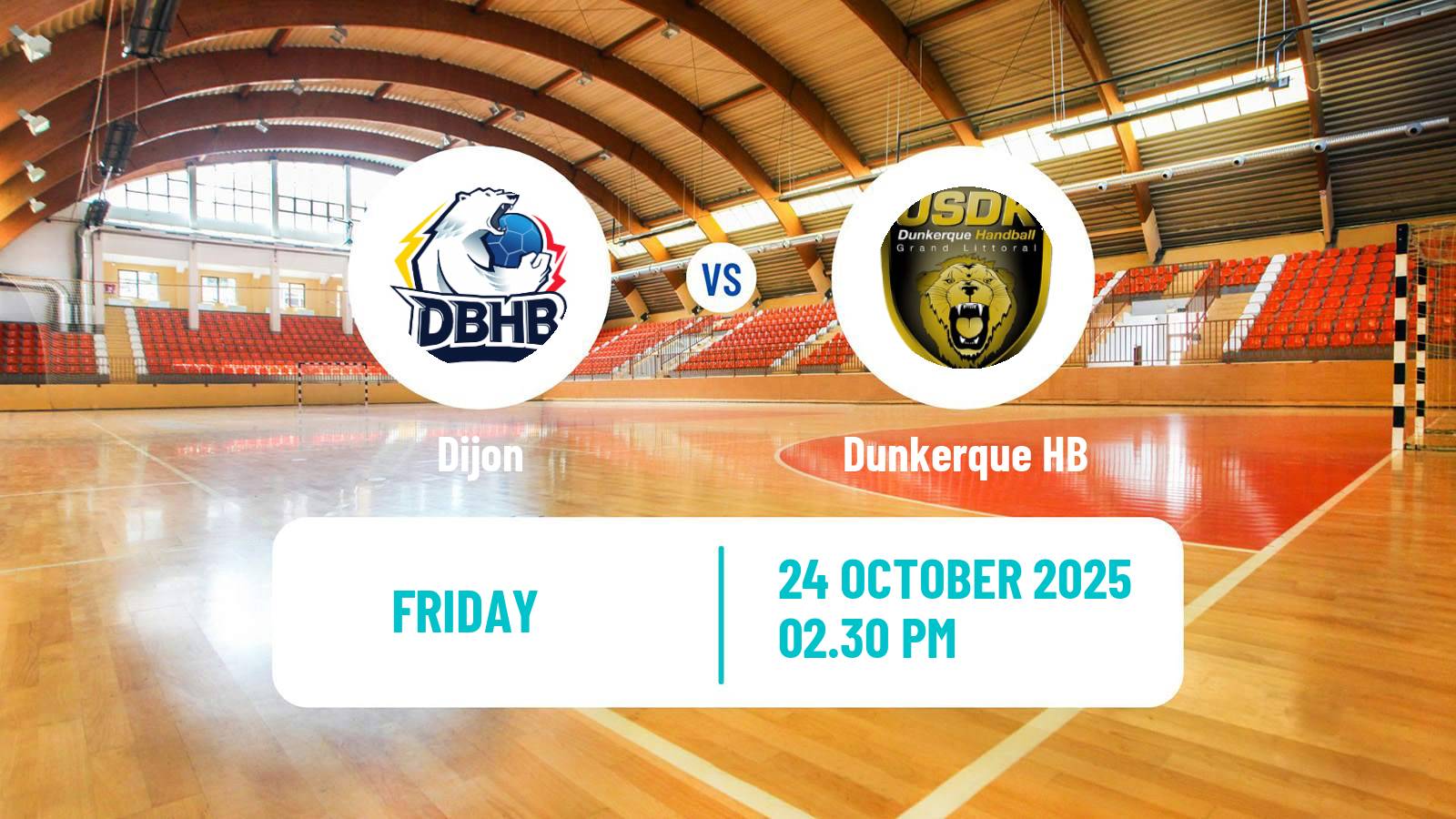 Handball French Starligue Handball Dijon - Dunkerque