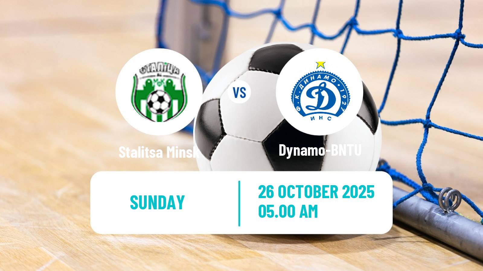 Futsal Belarusian Premier League Futsal Stalitsa Minsk - Dynamo-BNTU