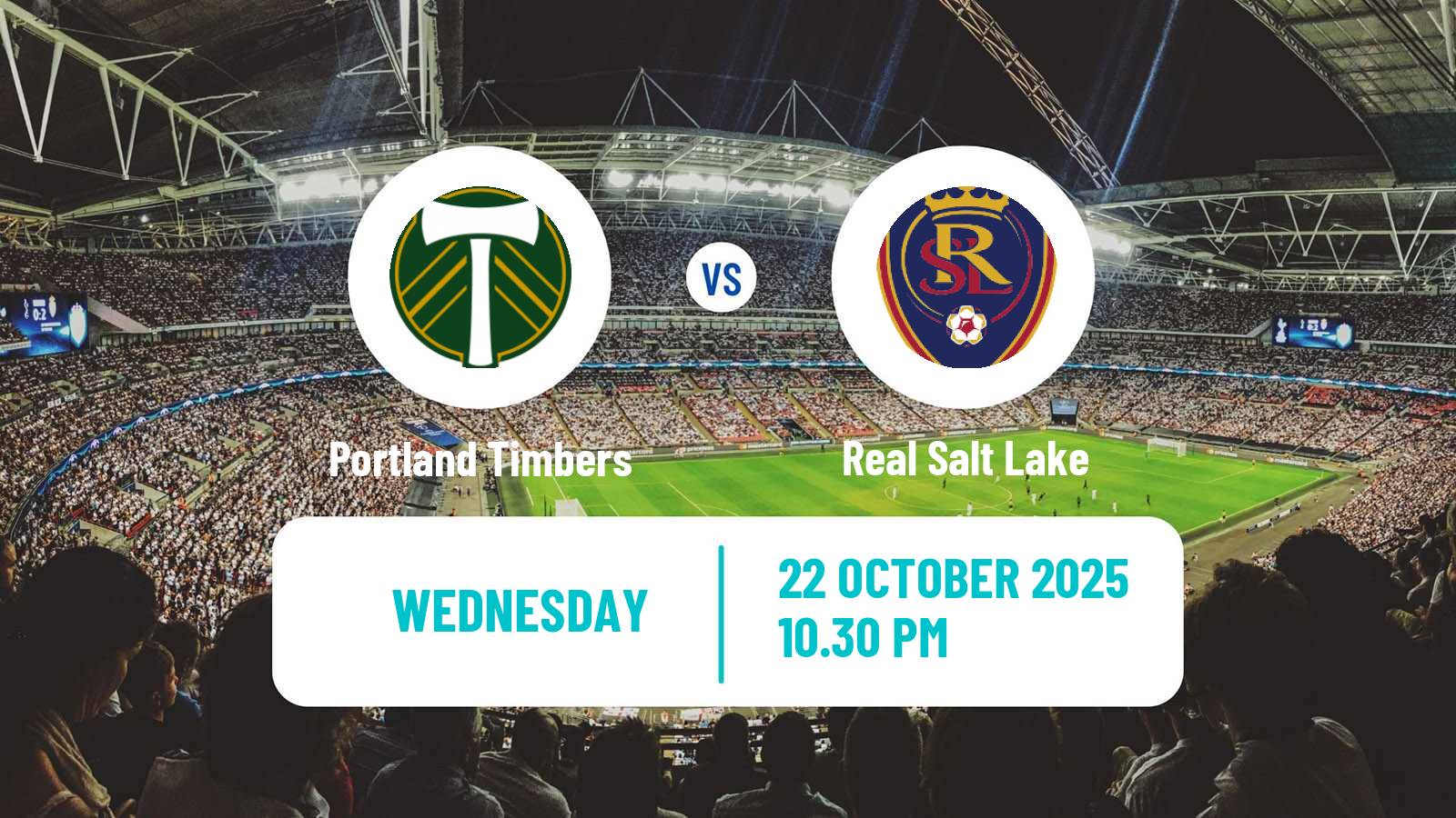 Football MLS Portland Timbers - Real Salt Lake