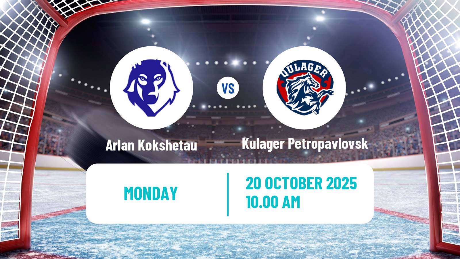 Hockey Kazakh Ice Hockey Championship Arlan Kokshetau - Kulager Petropavlovsk