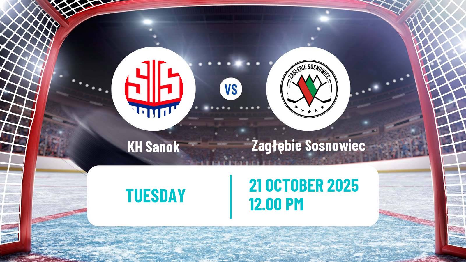 Hockey Polska Liga Hokejowa KH Sanok - Zagłębie Sosnowiec