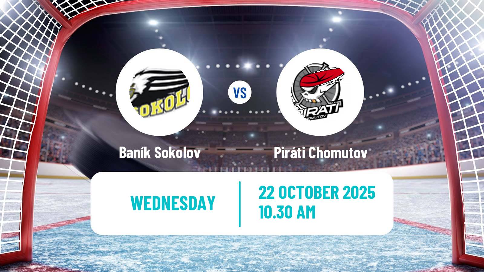 Hockey Czech Chance Liga Baník Sokolov - Piráti Chomutov