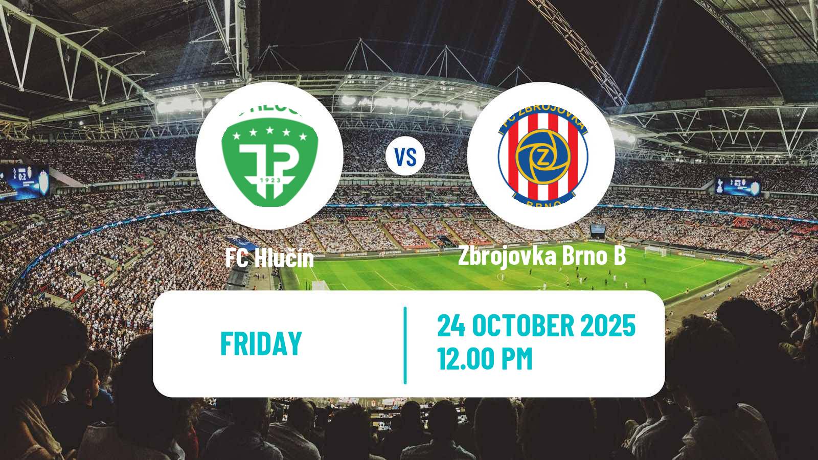 Football Czech MSFL Hlučín - Zbrojovka Brno B
