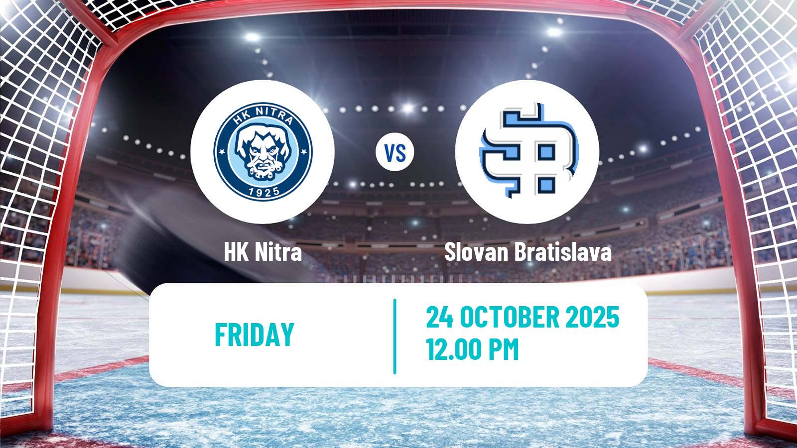Hockey Slovak Extraliga Nitra - Slovan Bratislava