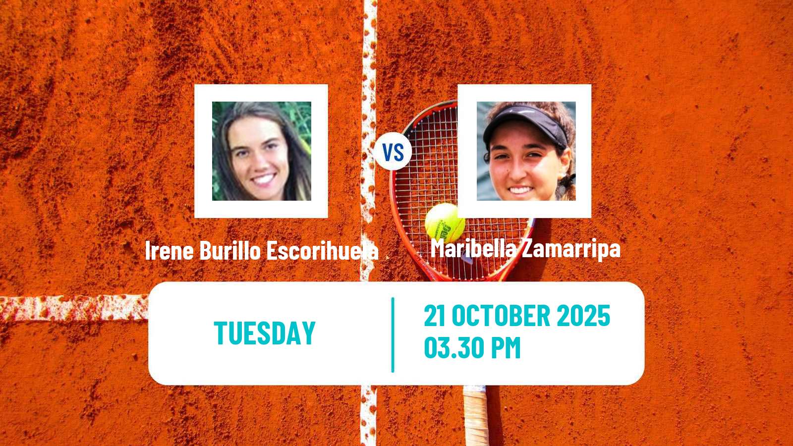 Tennis Florianopolis Challenger Women Irene Burillo Escorihuela - Maribella Zamarripa