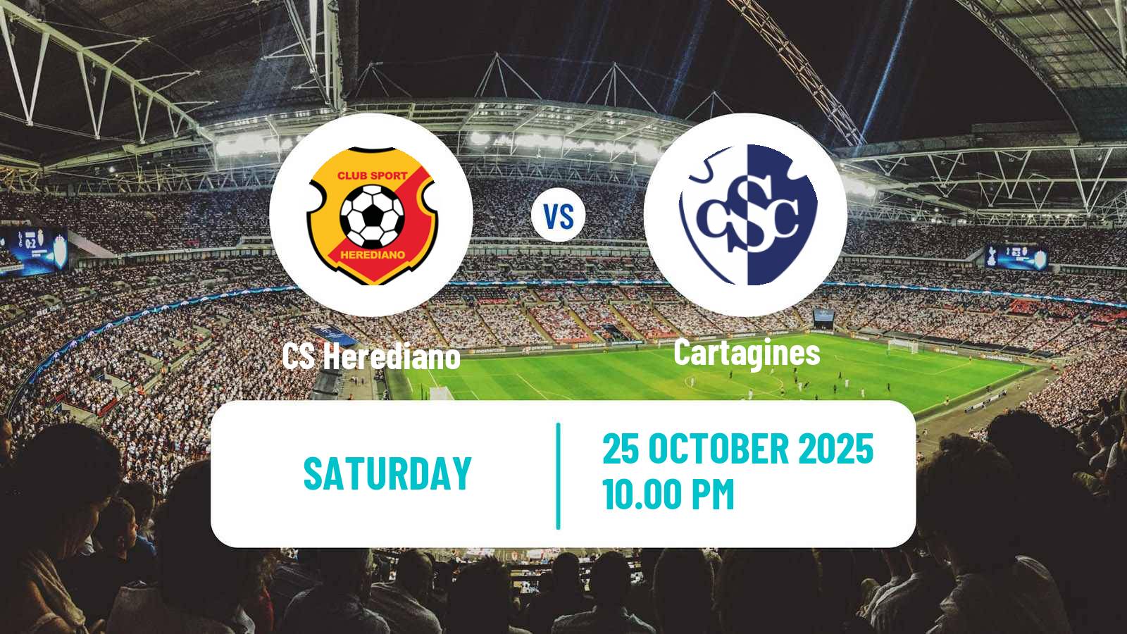 Football Costa Rican Primera Division Herediano - Cartagines
