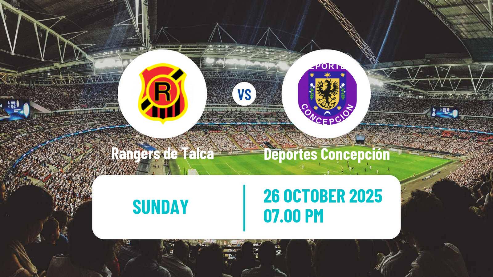 Football Chilean Primera B Rangers de Talca - Deportes Concepción